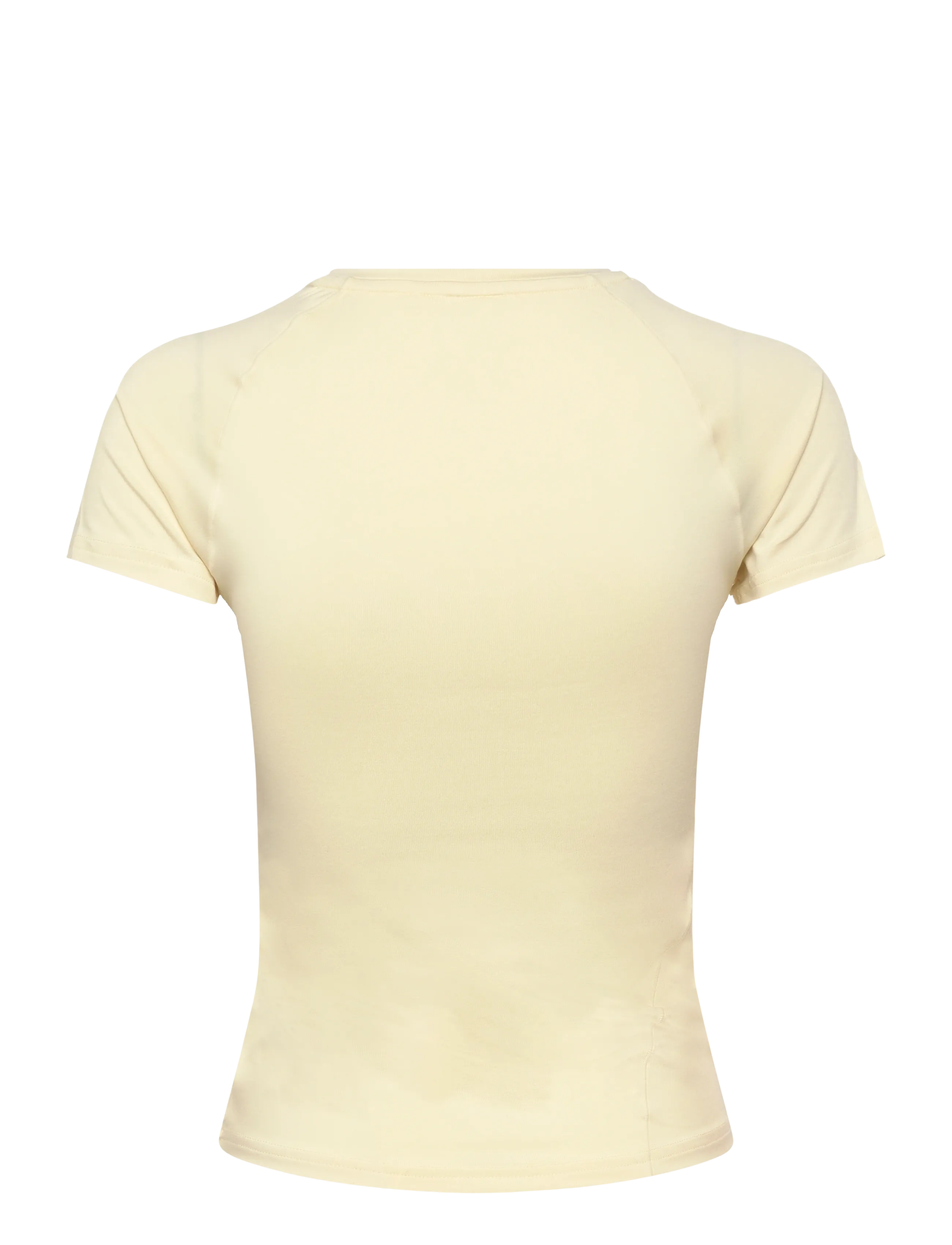 aim´n - Soft Basic Short Sleeve - t-shirts - lemon white - 2