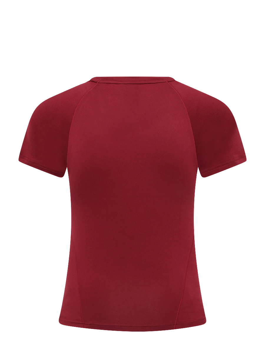 aim´n - Soft Basic Short Sleeve - t-shirts - merlot - 2