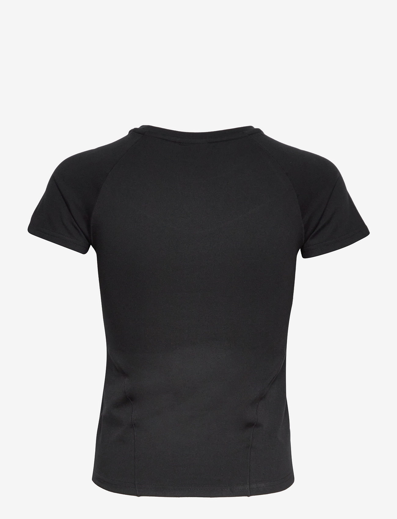 aim´n - Black Soft Basic Short Sleeve - t-shirts - black - 2