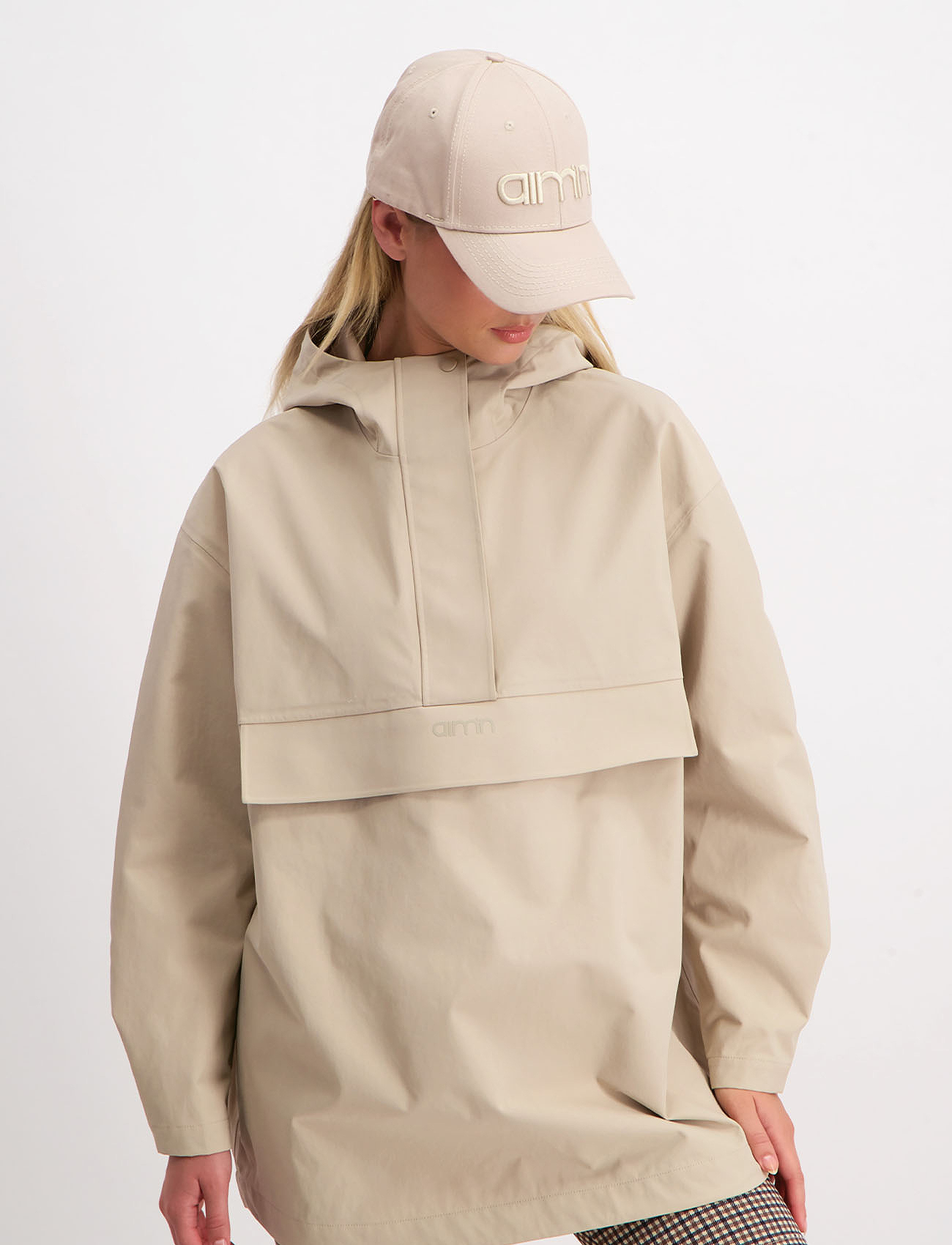 aim´n - Beige Logo Cap - beige - 5