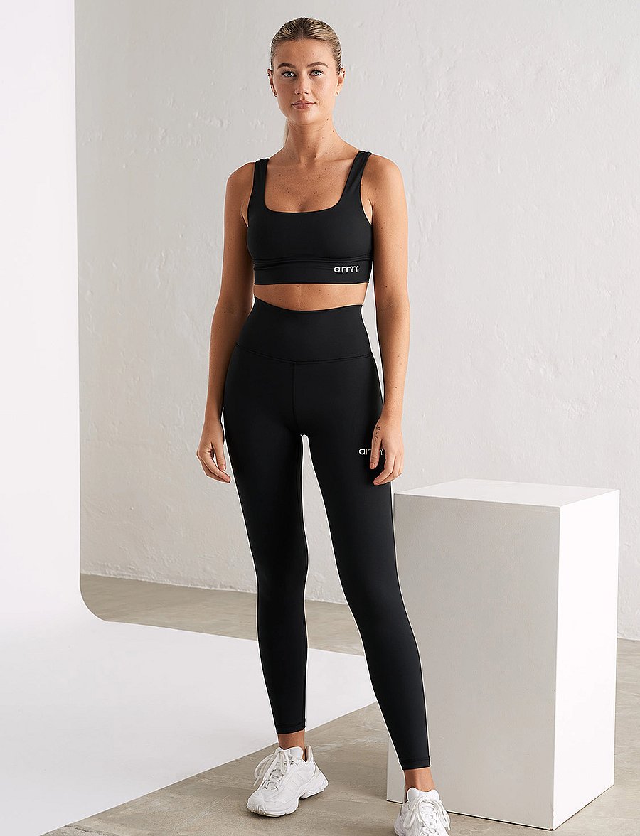 aim´n - Core Bra - mittlerer halt - black - 0