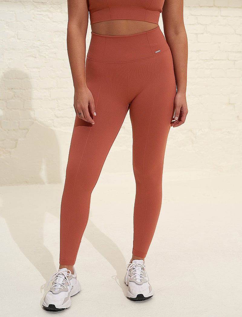 aim´n - Luxe Seamless Tights - fuld længde - rouge - 0