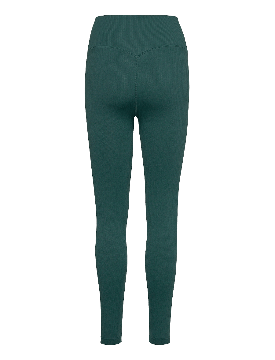 aim´n - Ribbed Seamless Tights - volle länge - pine green - 2