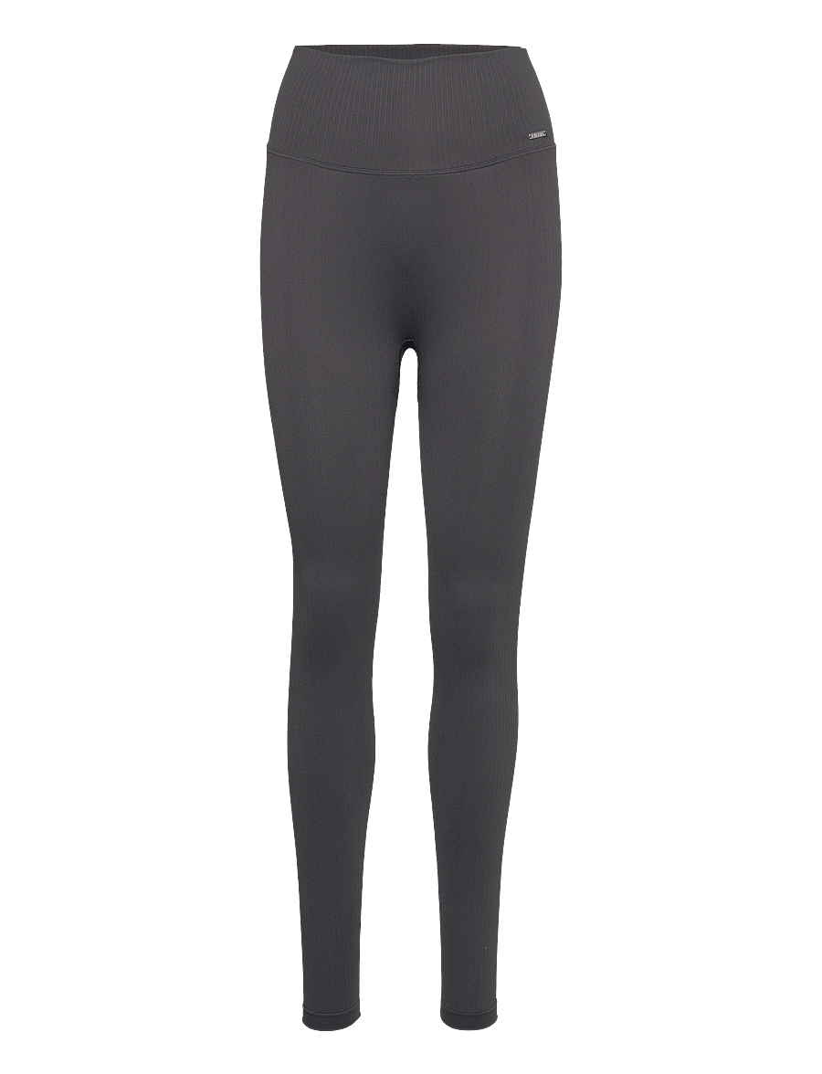 aim´n - Ribbed Seamless Tights - seamless tights - shadow grey - 1