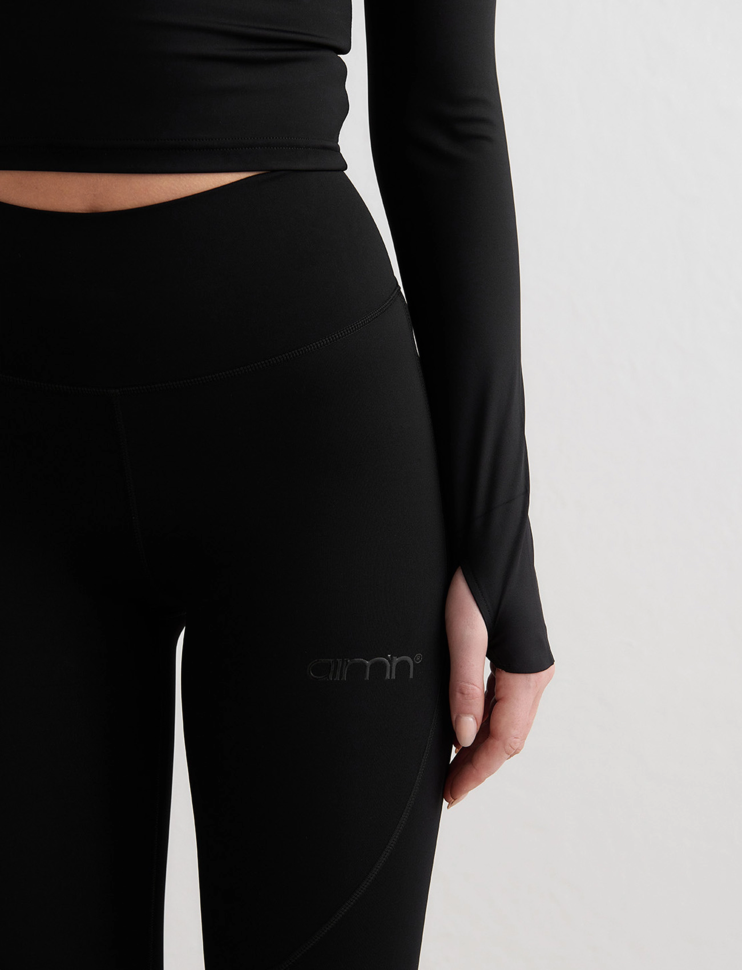 aim´n - Sculpting Tights - full längd - black - 3