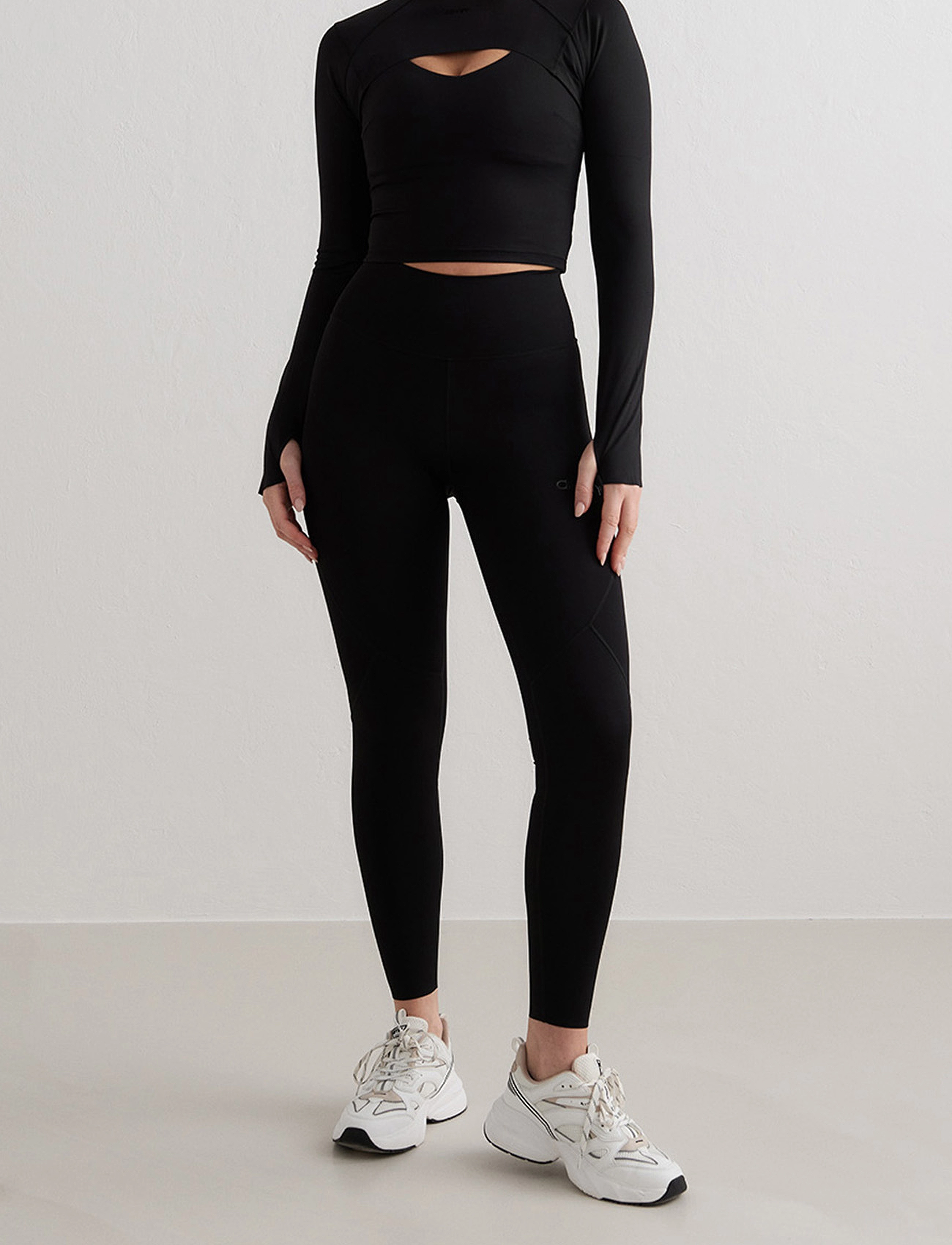 aim´n - Sculpting Tights - full längd - black - 5
