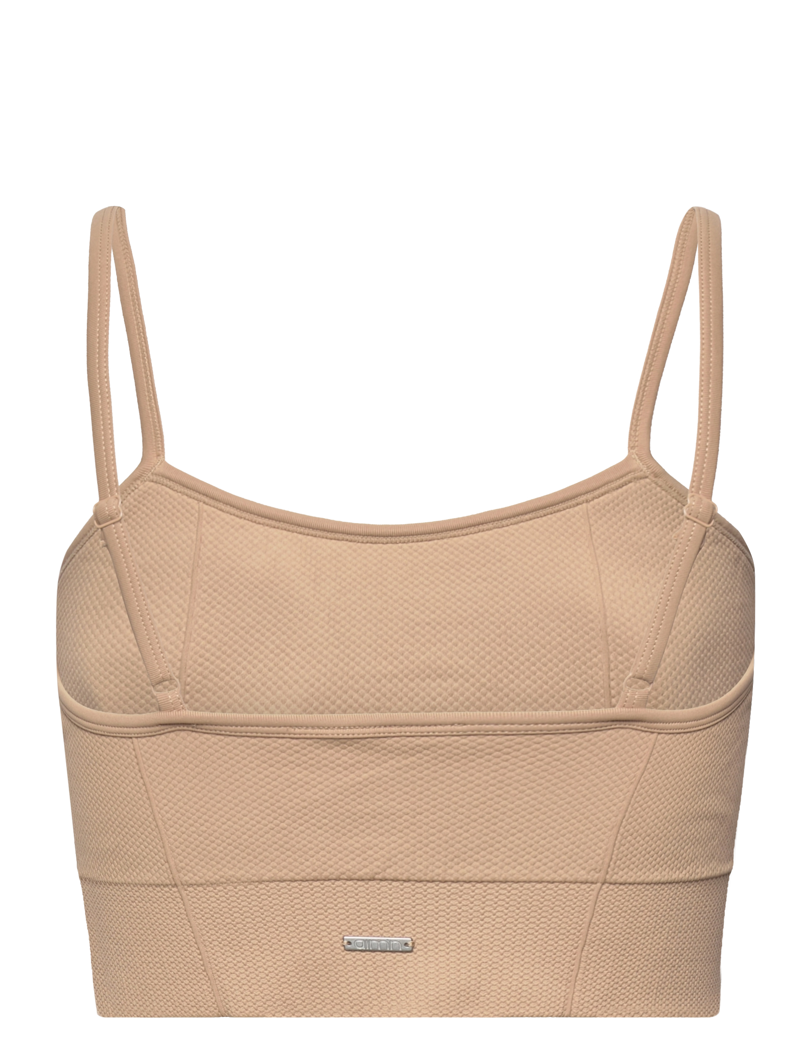 aim´n - Luxe Seamless Strap Bra - beige - 1