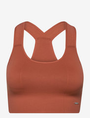 Luxe Seamless High Support Bra - ROUGE