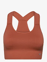 AIM'N - Luxe Seamless High Support Bra - wysokie - rouge - 1