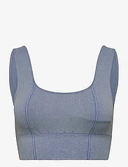 AIM'N - Washed Light Denim Seamless Bra - sport bras: medium - washed light denim - 0