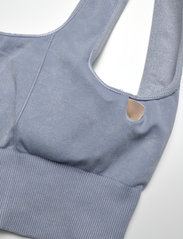 AIM'N - Washed Light Denim Seamless Bra - sport bras: medium - washed light denim - 6