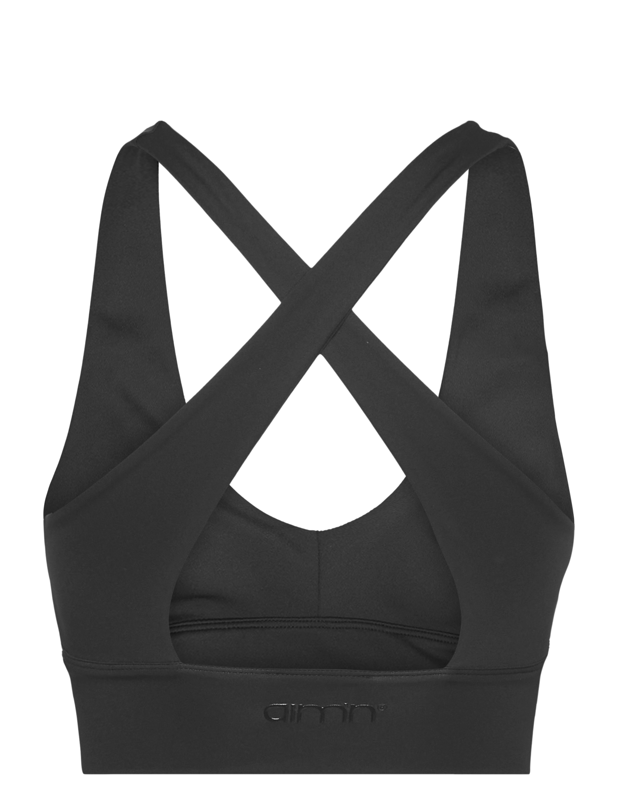 aim´n - Sculpting Crossed Back Bra - medium support - black - 2