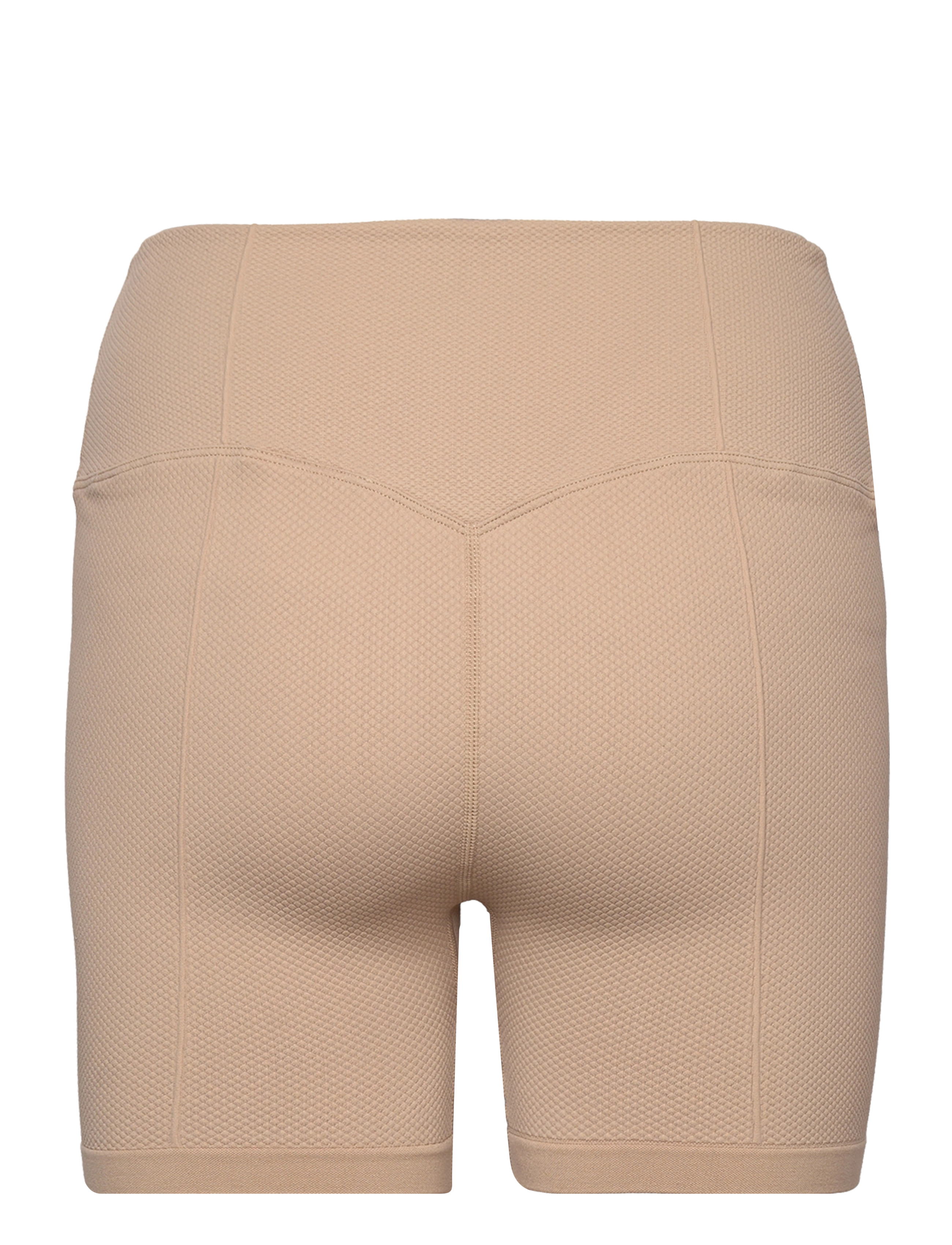 aim´n - Luxe Seamless Midi Biker Shorts - beige - 1