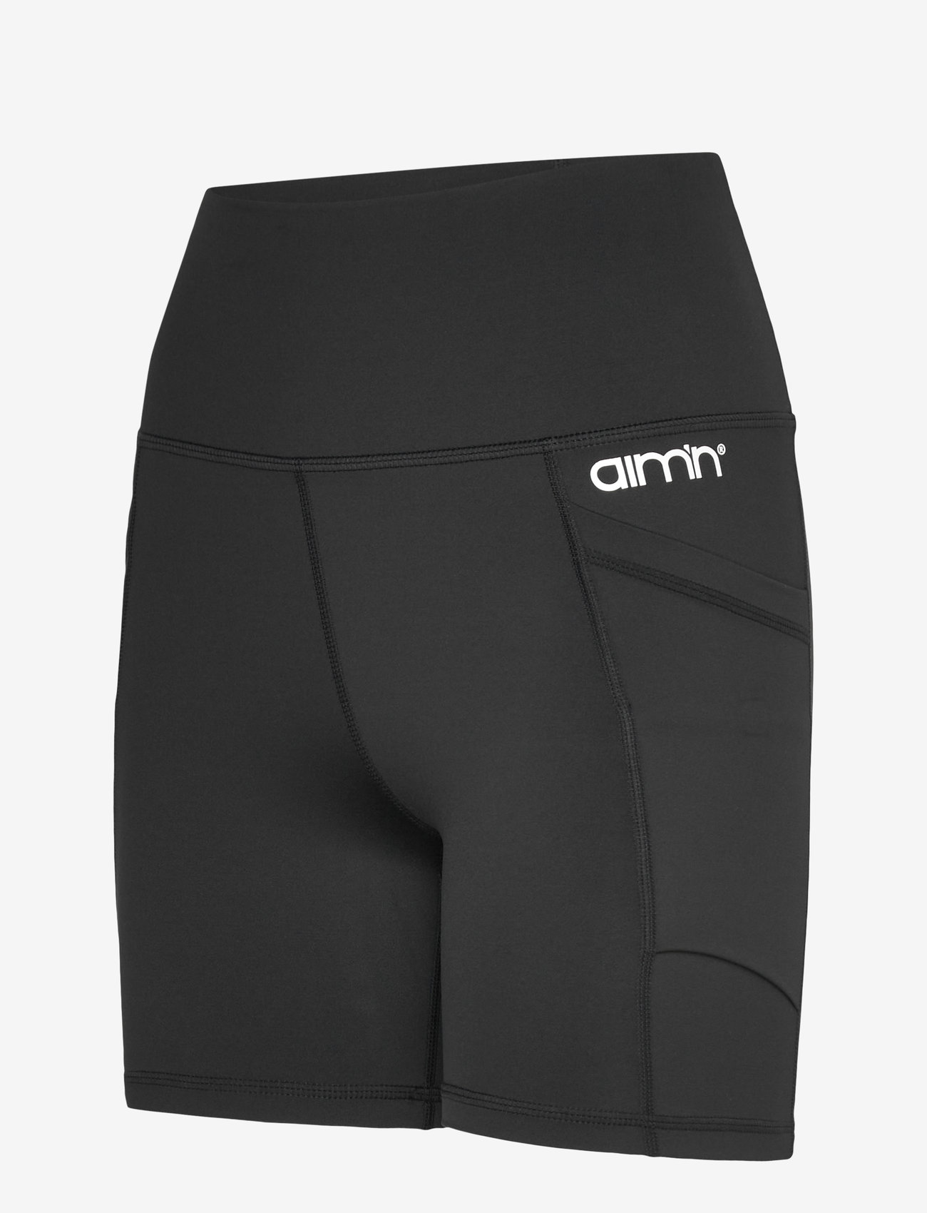 aim´n - Double Pocket Midi Biker Shorts - tights - black - 3