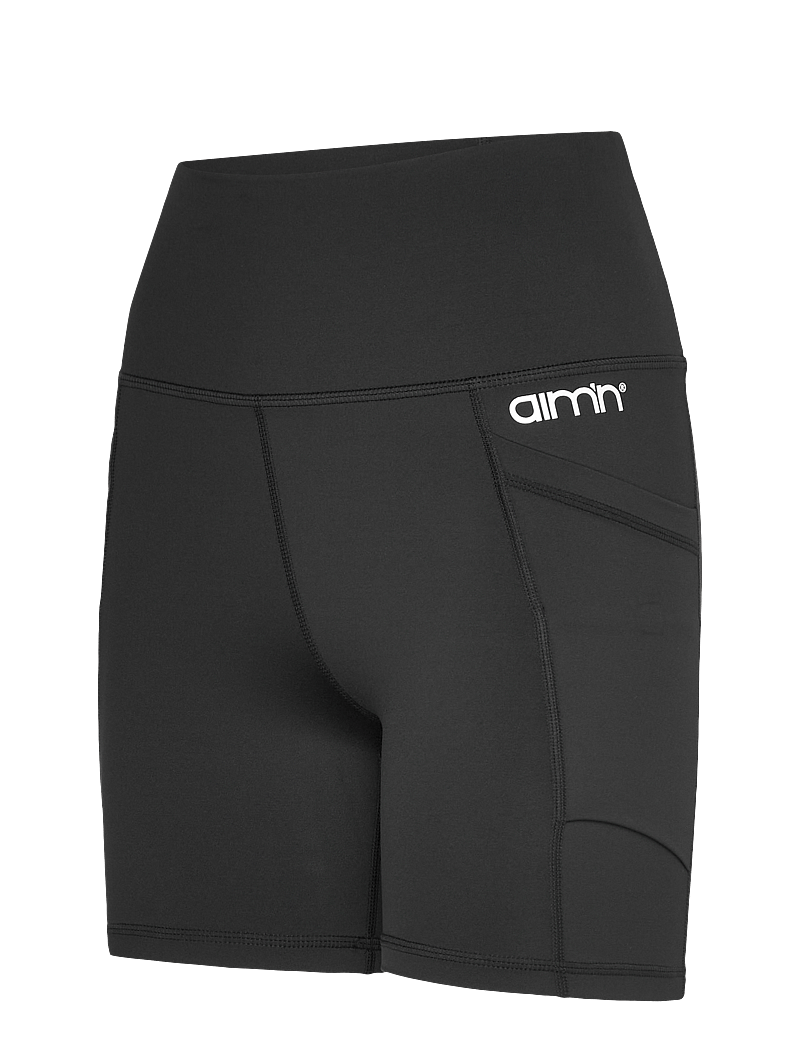 aim´n - Double Pocket Midi Biker Shorts - tights - black - 3