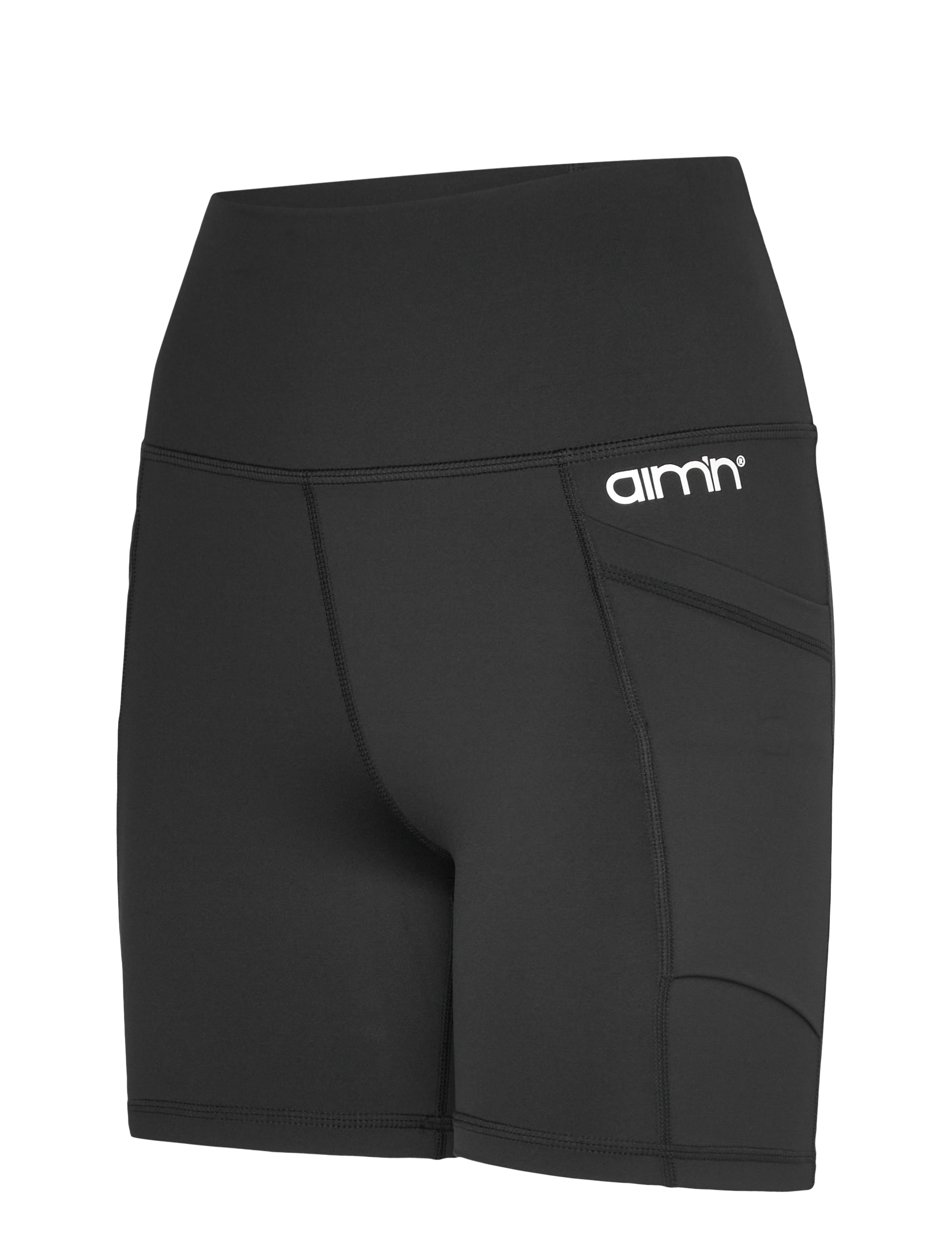 aim´n - Double Pocket Midi Biker Shorts - 1/2 pikkus - black - 3