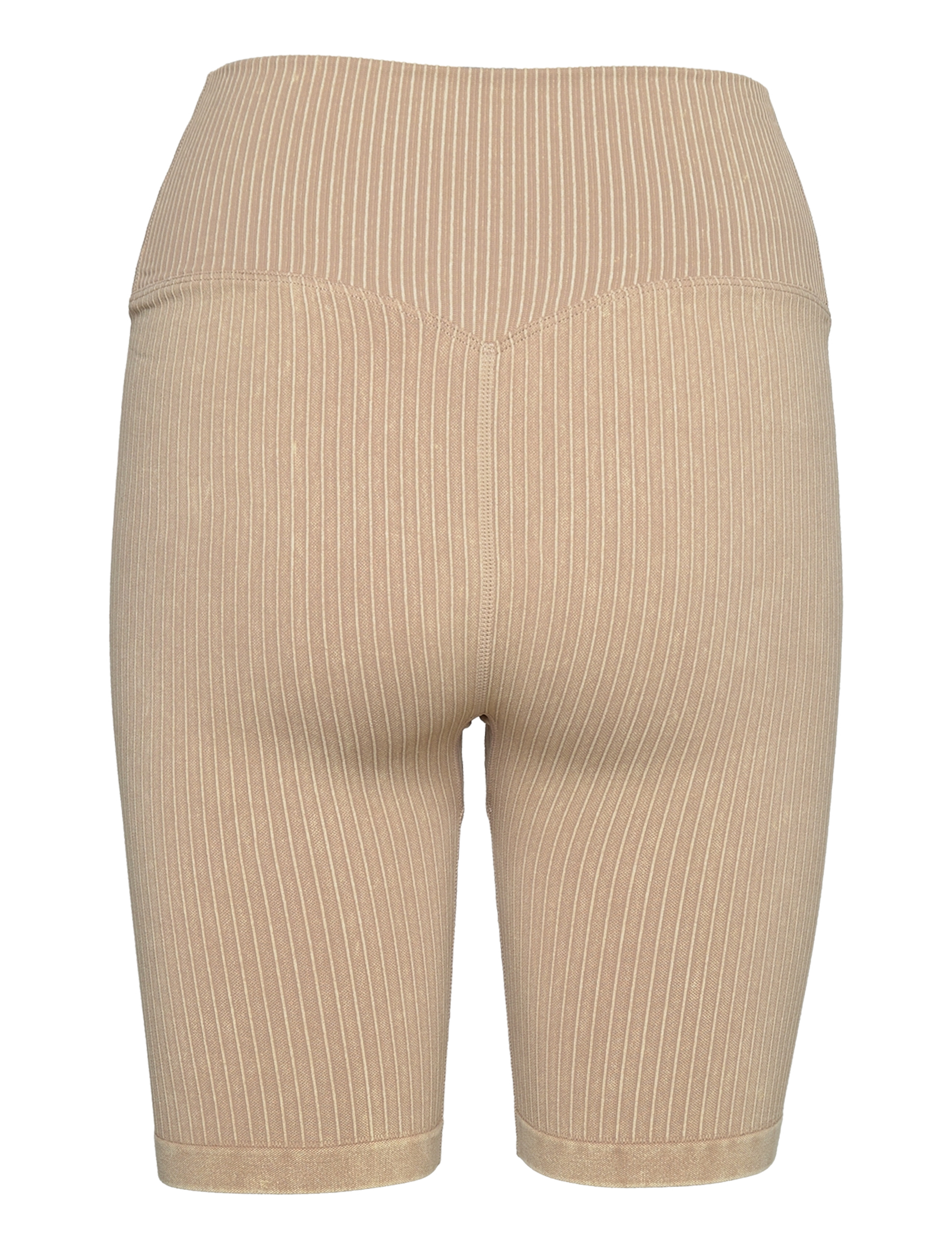 aim´n - Ribbed Seamless Biker Shorts - 1/2 længde - sand washed - 2