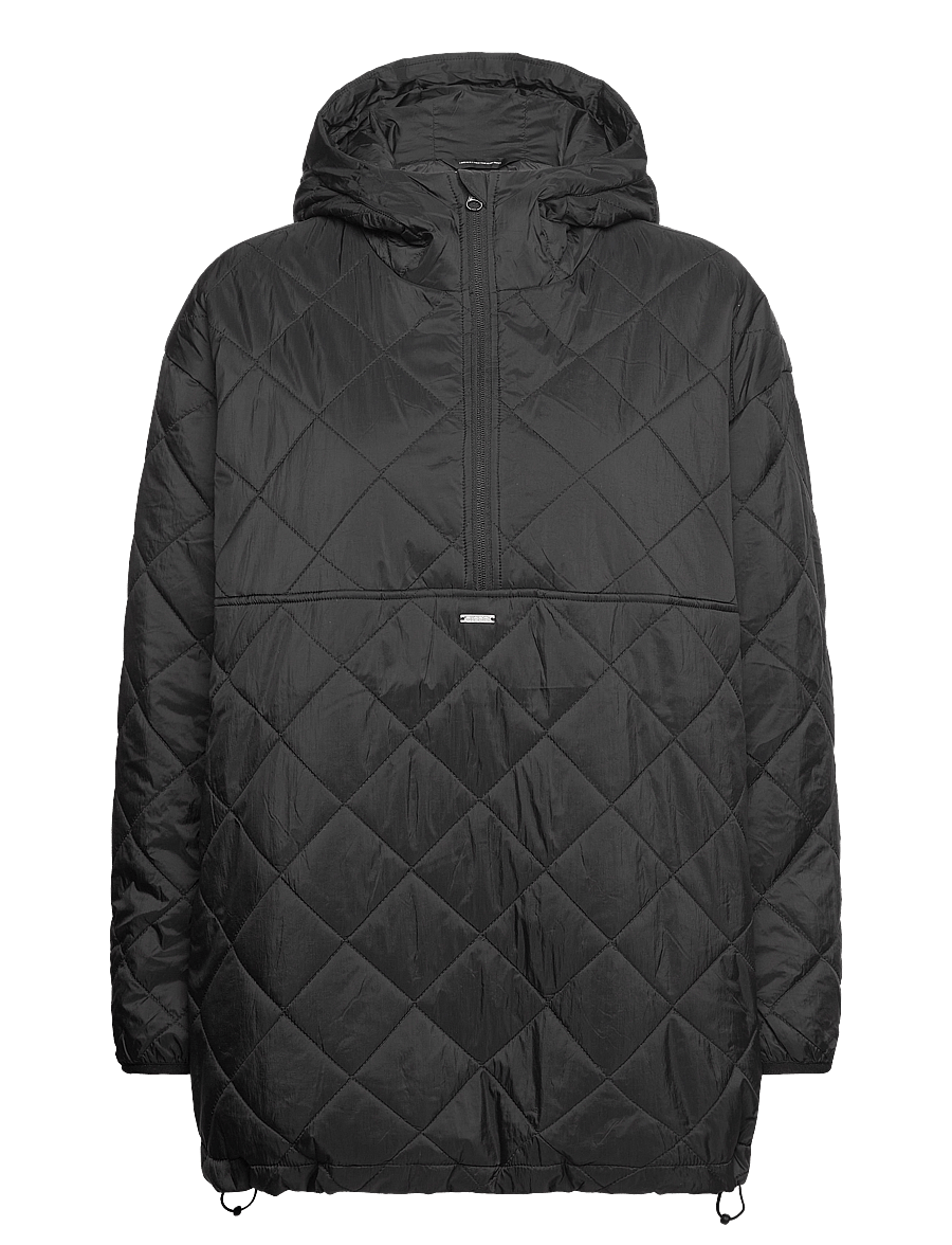 aim´n - Oversized Quilted Anorak - anorakker - black - 1