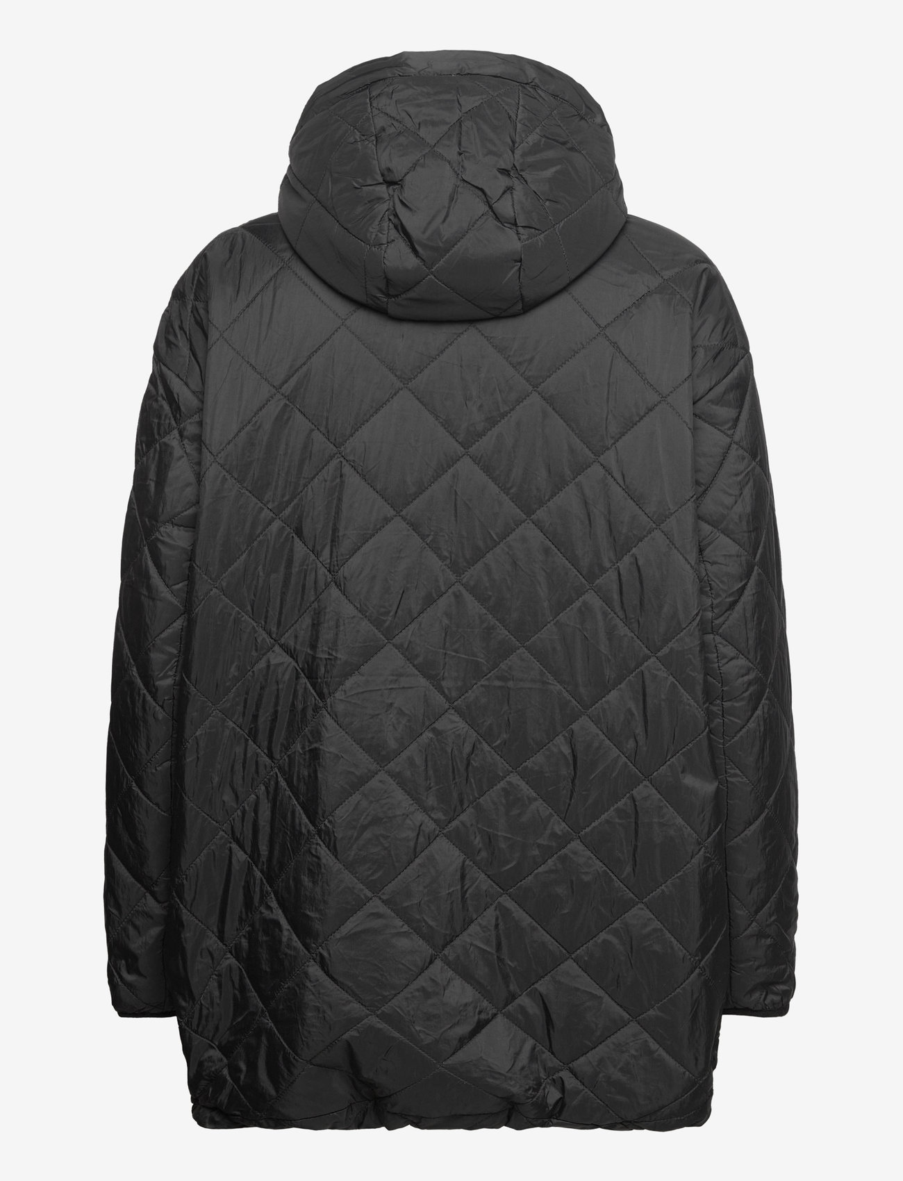 aim´n - Oversized Quilted Anorak - anoraker - black - 2