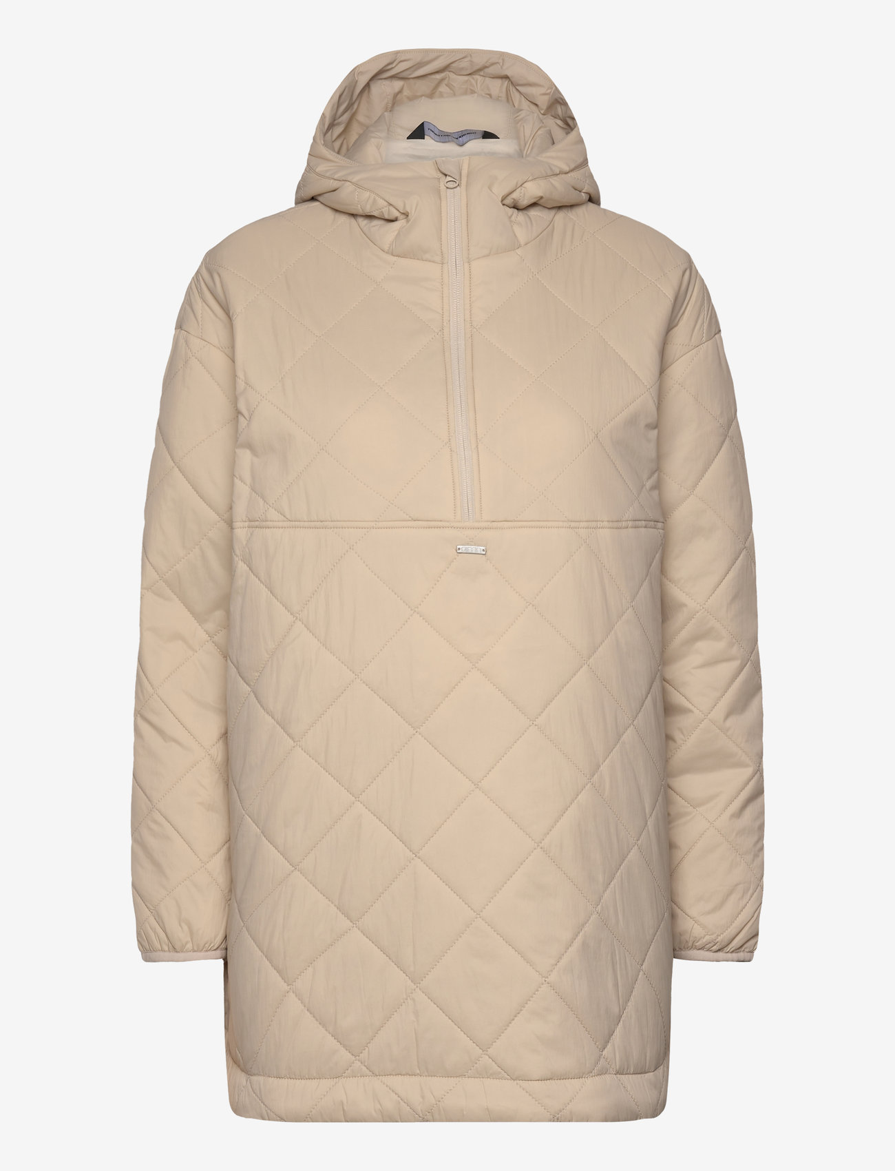 aim´n - Oversized Quilted Anorak - anoraker - cafe au lait - 1