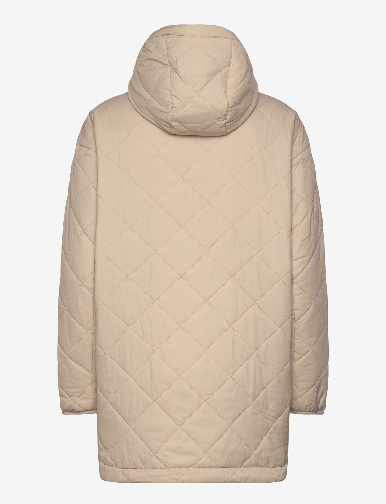 aim´n - Oversized Quilted Anorak - anoraker - cafe au lait - 2