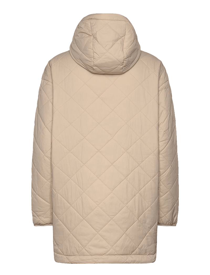 aim´n - Oversized Quilted Anorak - anoraker - cafe au lait - 2