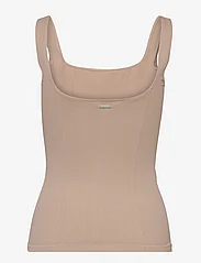 AIM'N - Luxe Seamless Singlet - berankoviai marškinėliai - solid beige - 1