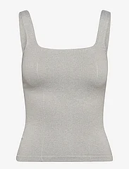 AIM'N - Luxe Seamless Singlet - linnen - light grey - 0