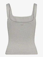 AIM'N - Luxe Seamless Singlet - berankoviai marškinėliai - light grey - 1