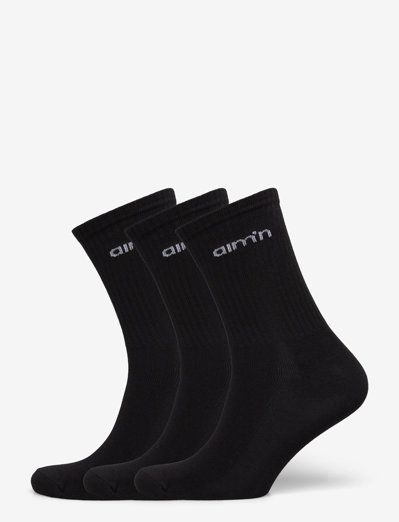 aim´n - Black Aim'n Logo Socks 3-Pack - strümpfe - black - 1