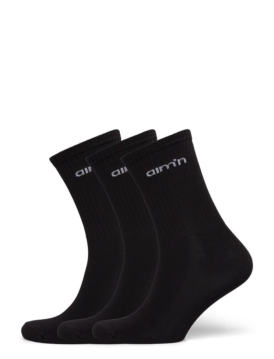 aim´n - Aim'n Logo Socks 3-Pack - aluspesu ja sokid - black - 1