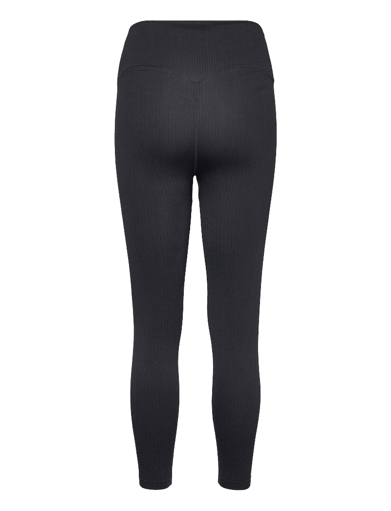 aim´n - Ribbed Seamless Petite Tights - seamless tights - black - 2