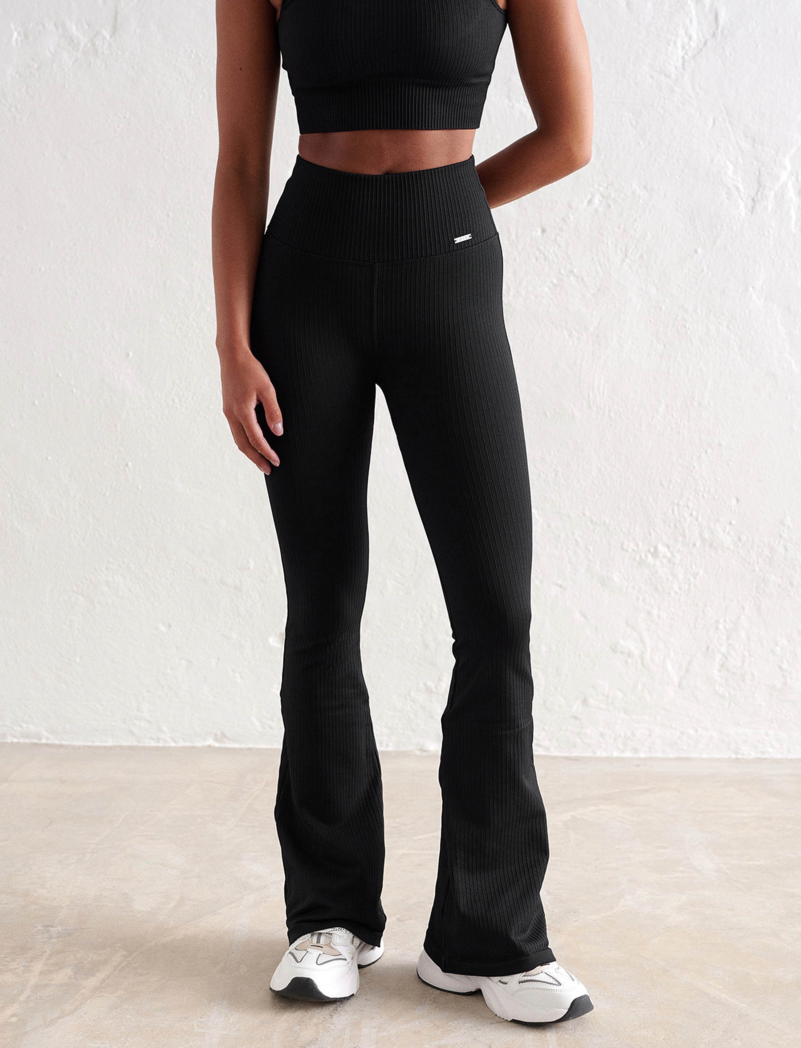 Ribbed Seamless Flare Petite Tights