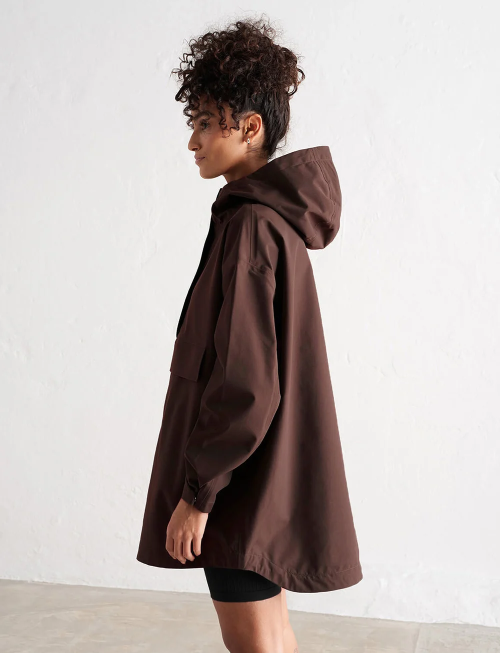 aim´n - Waterproof Oversized Anorak - anorakker - cacao - 3