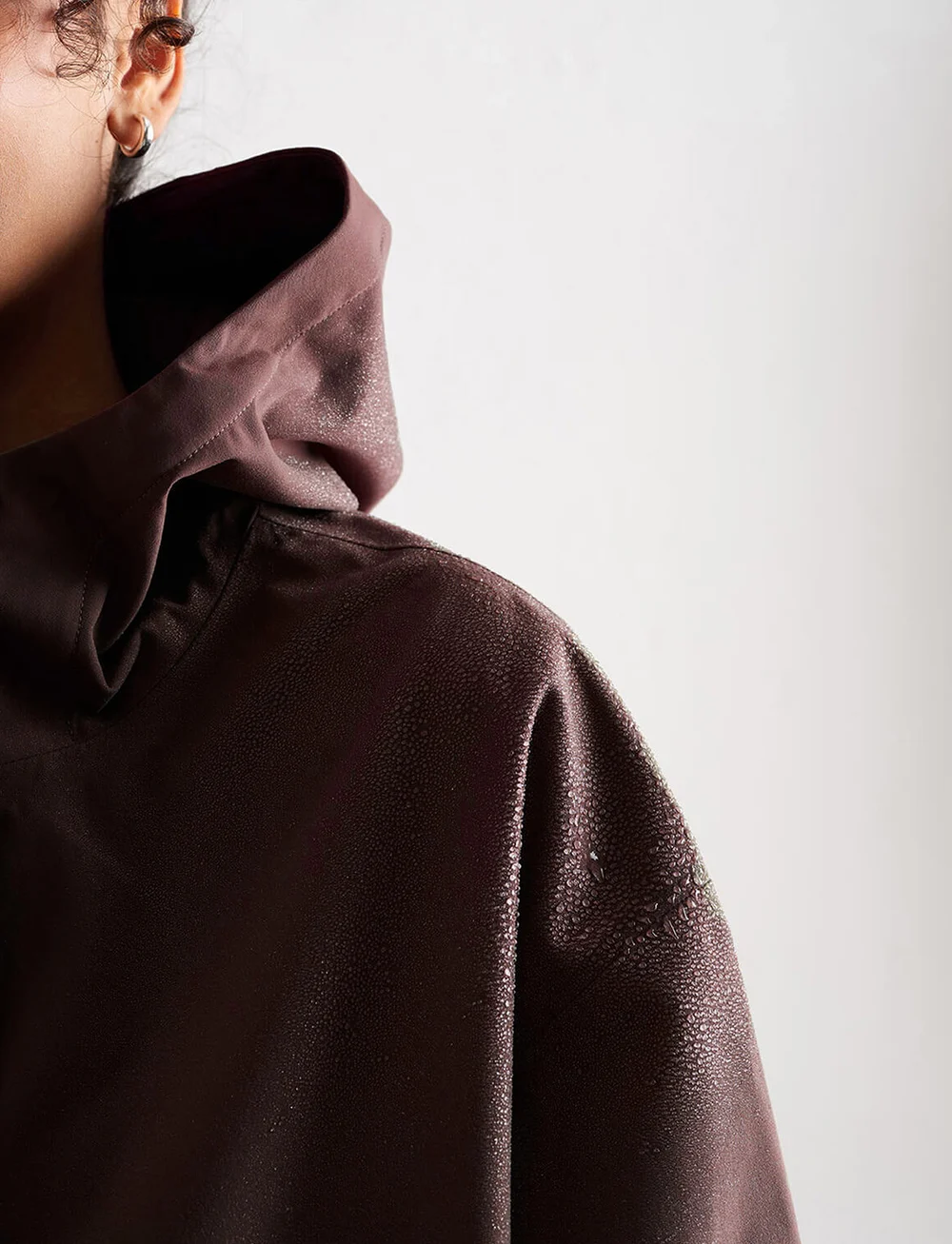 aim´n - Waterproof Oversized Anorak - anorakker - cacao - 4