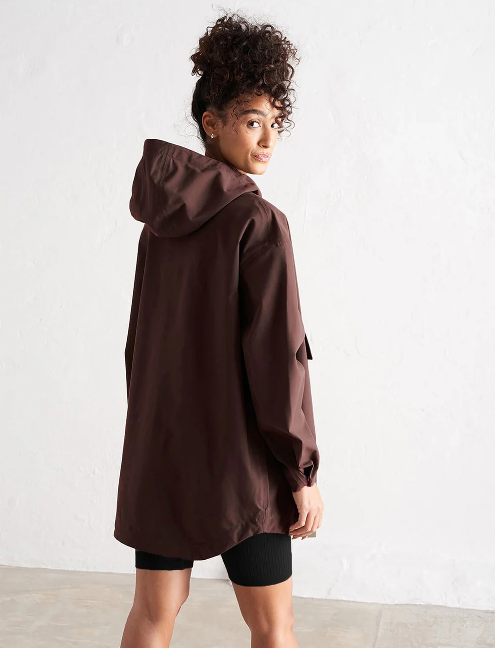 aim´n - Waterproof Oversized Anorak - anorakker - cacao - 5
