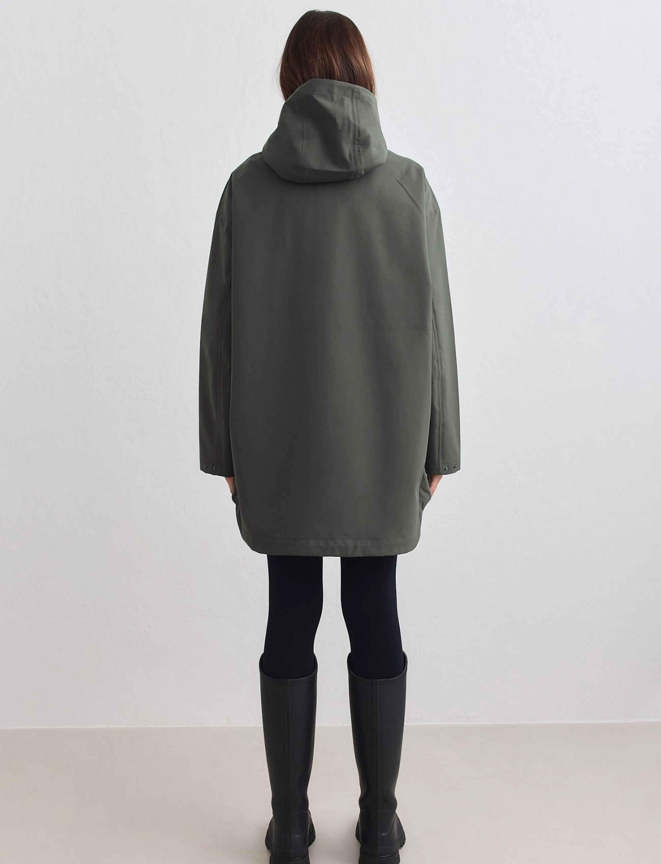 aim´n - Waterproof Oversized Anorak - anorakid - dark ivy - 3