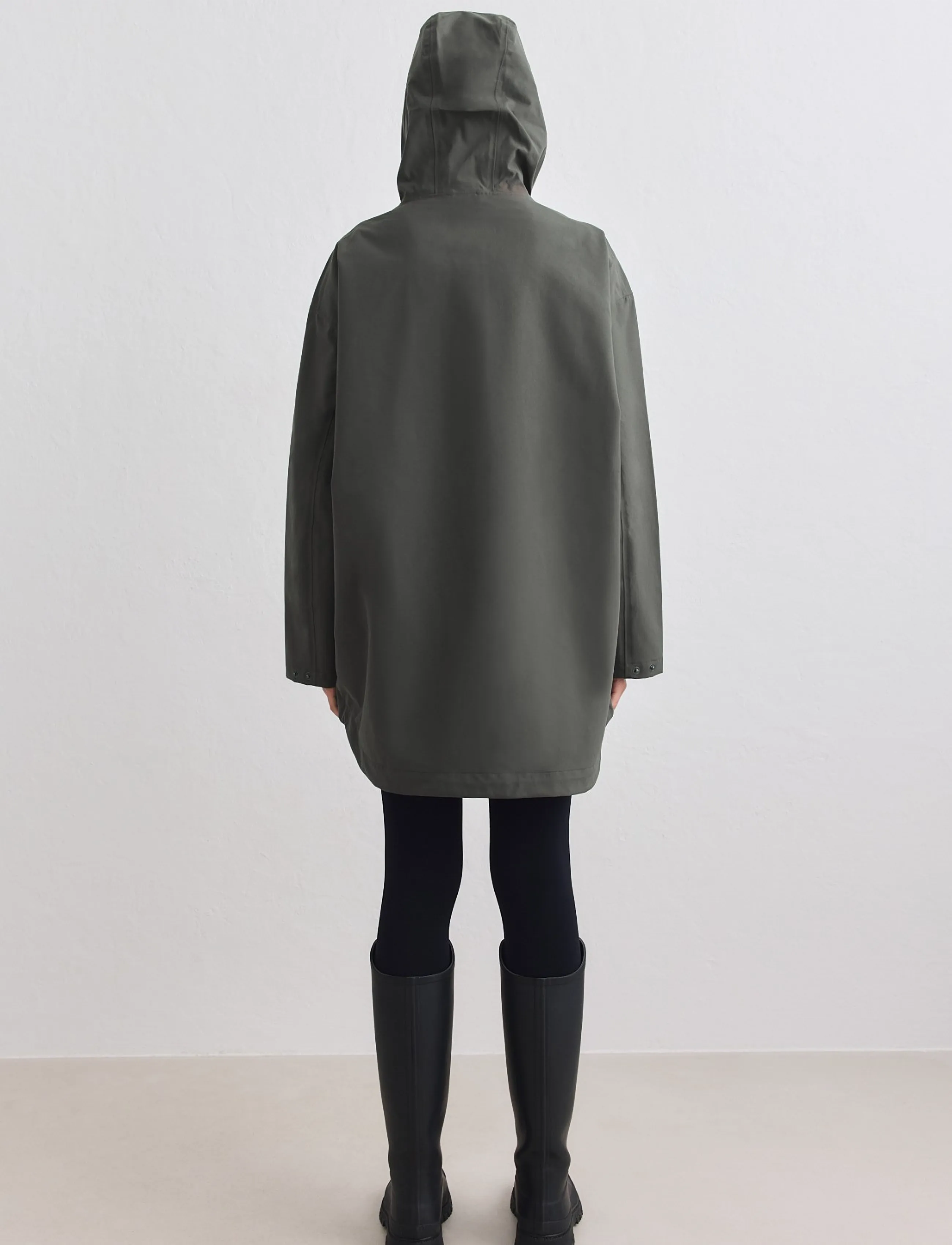 aim´n - Waterproof Oversized Anorak - anorakid - dark ivy - 4