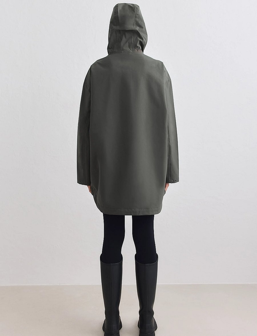 aim´n - Waterproof Oversized Anorak - anorakid - dark ivy - 4
