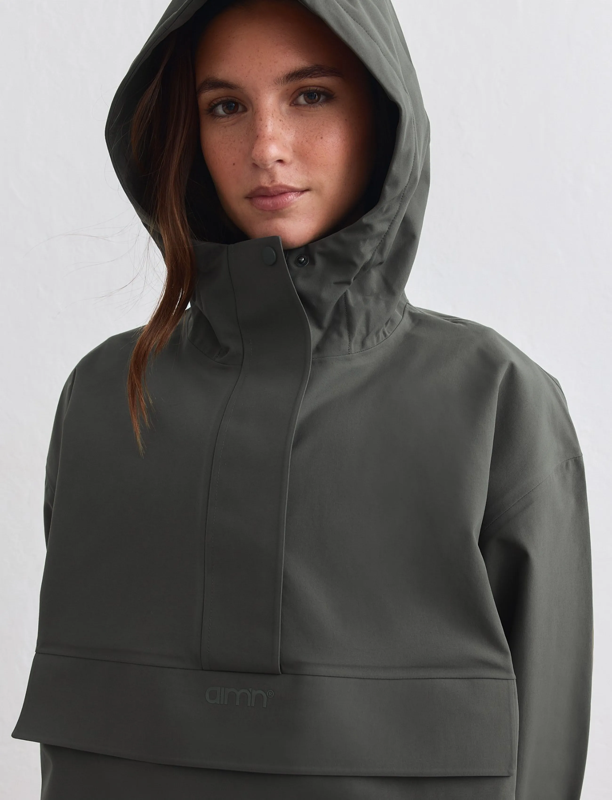 aim´n - Waterproof Oversized Anorak - anorakid - dark ivy - 5