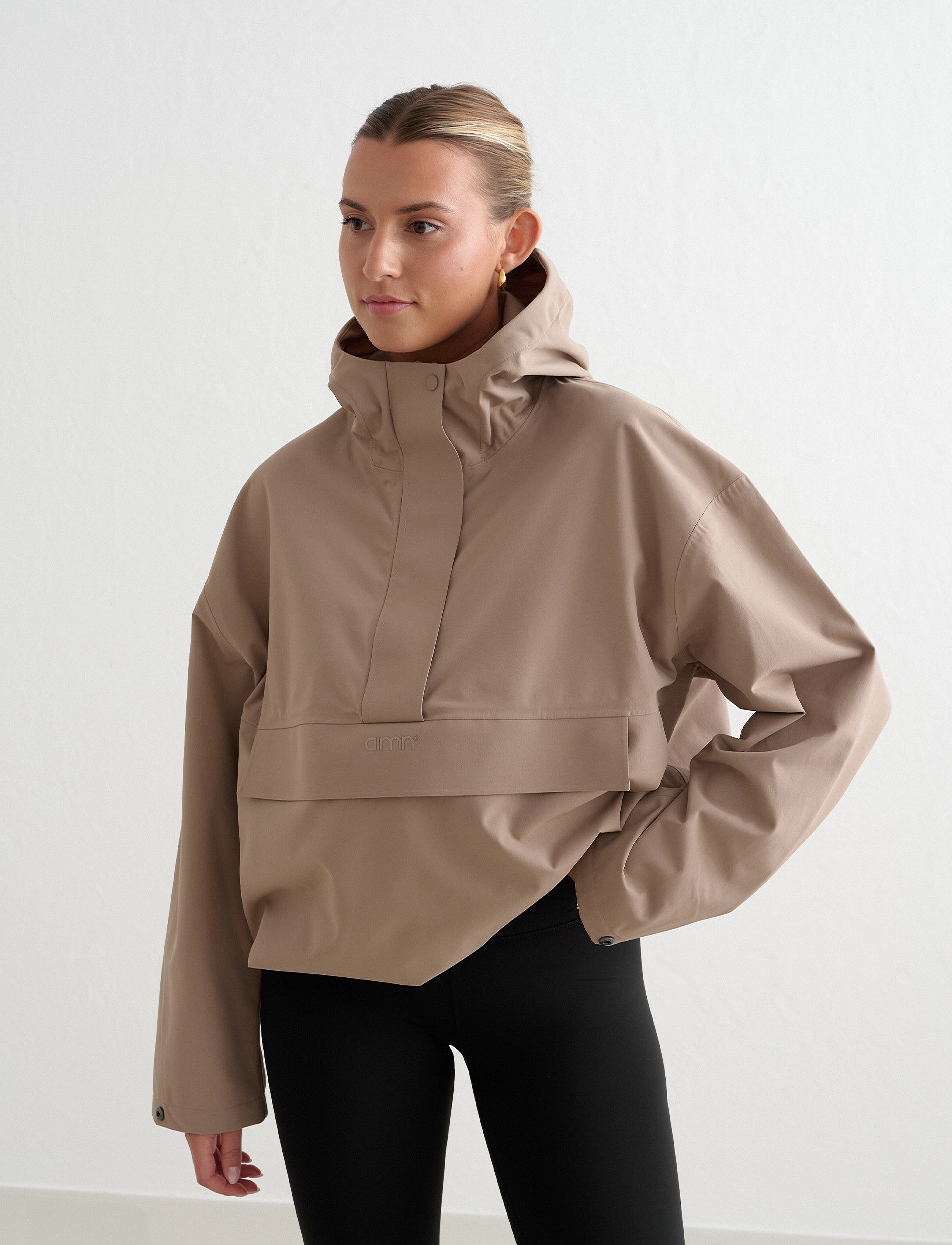 aim ́n Waterproof Oversized Anorak, XL, Jackets, Braun - Anoraks, Frauen