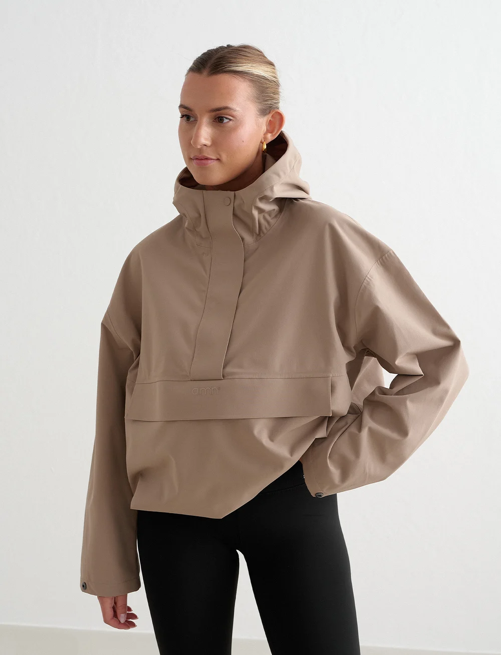 aim´n - Waterproof Oversized Anorak - anoraks - espresso - 0