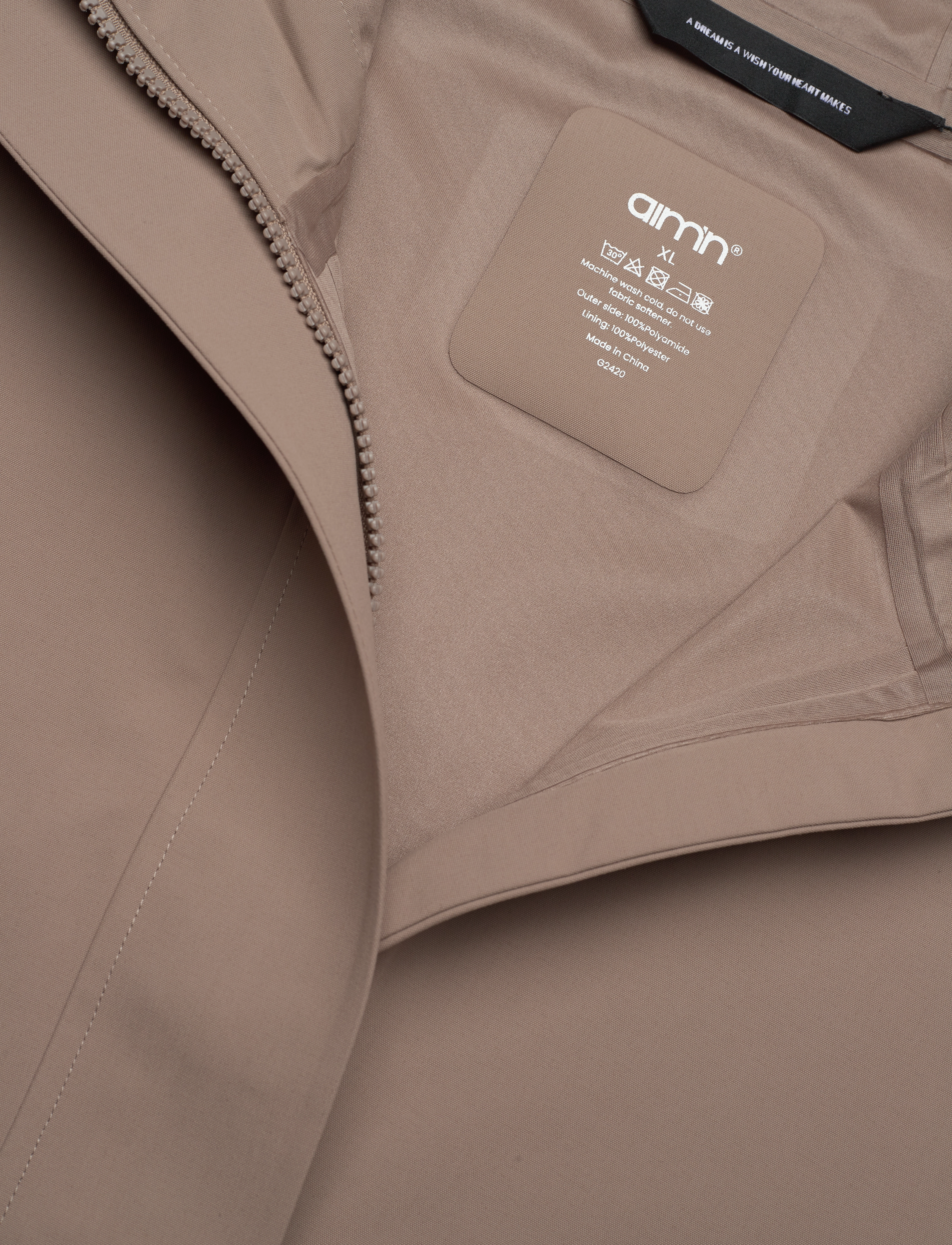 aim´n - Waterproof Oversized Anorak - regenmäntel - espresso - 3