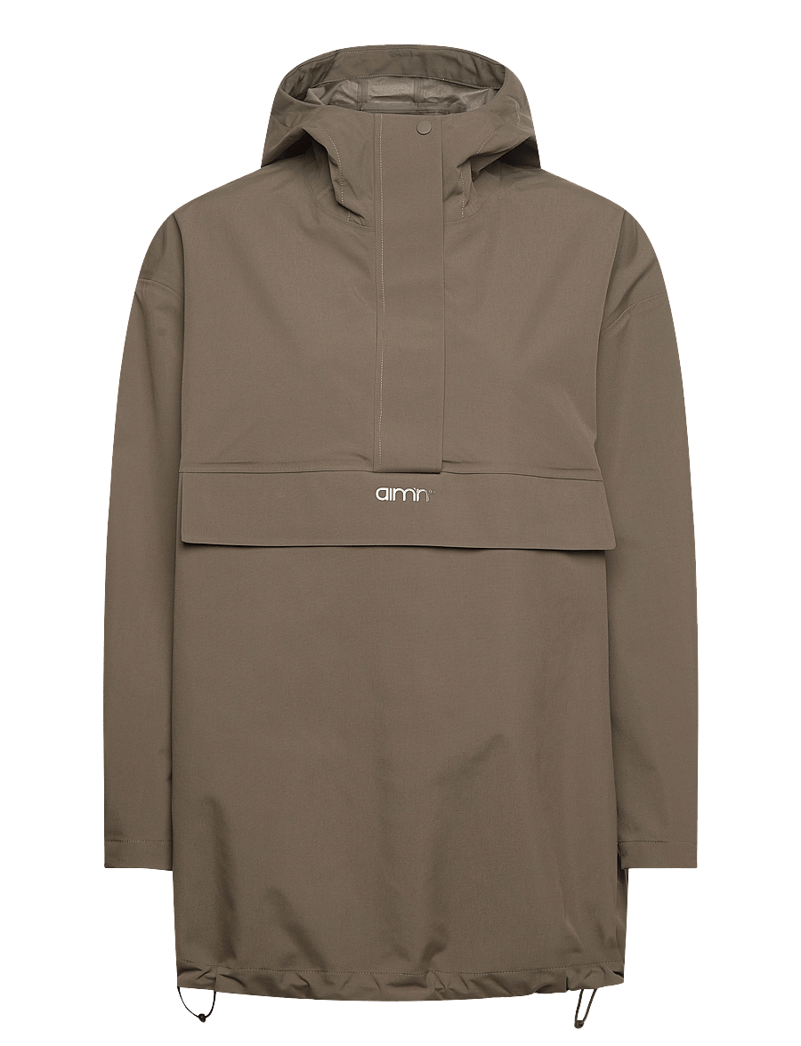 aim´n - Waterproof Oversized Anorak - anorakid - khaki - 1