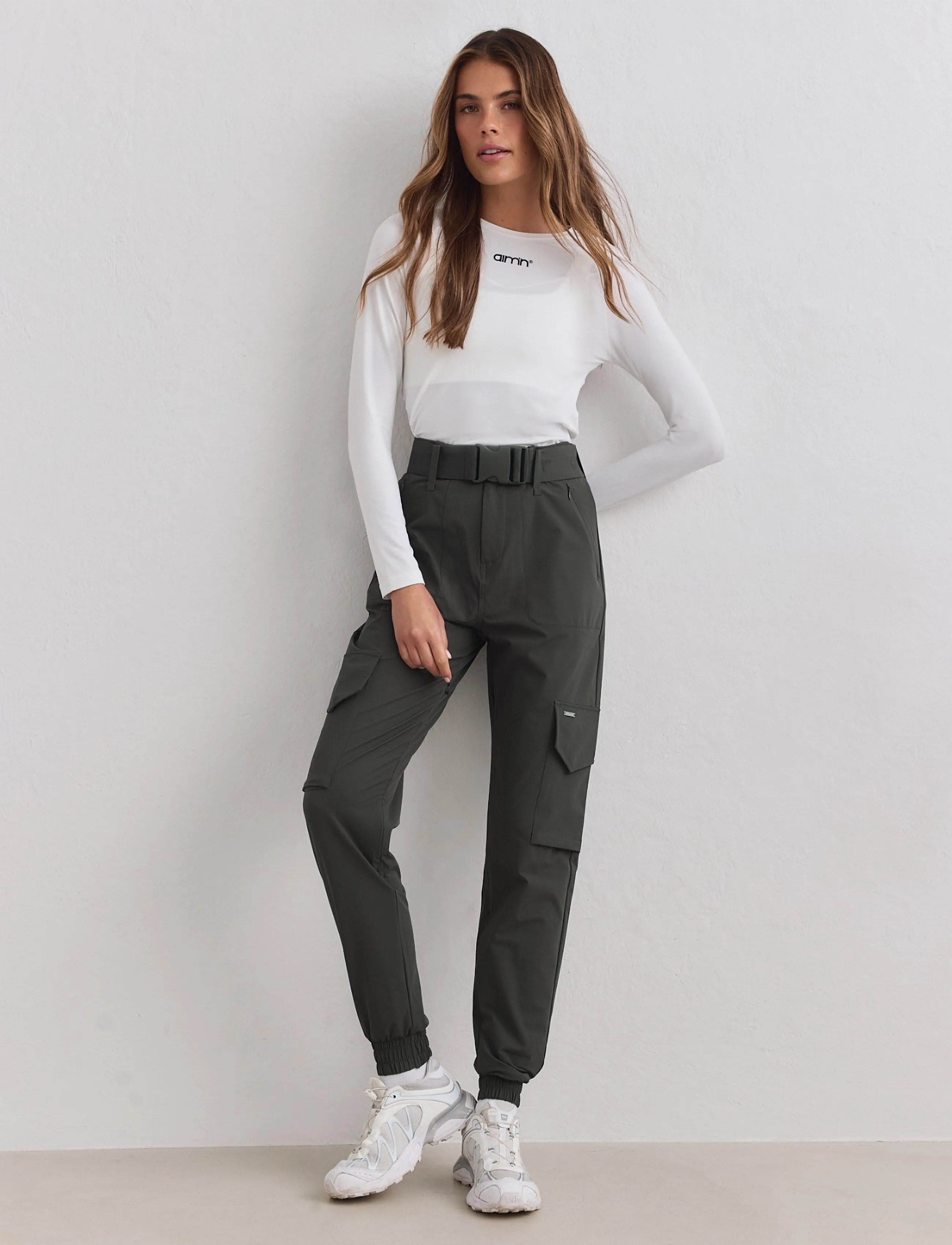 aim´n Cargo Pants - aim'n - DARK IVY / khaki/green