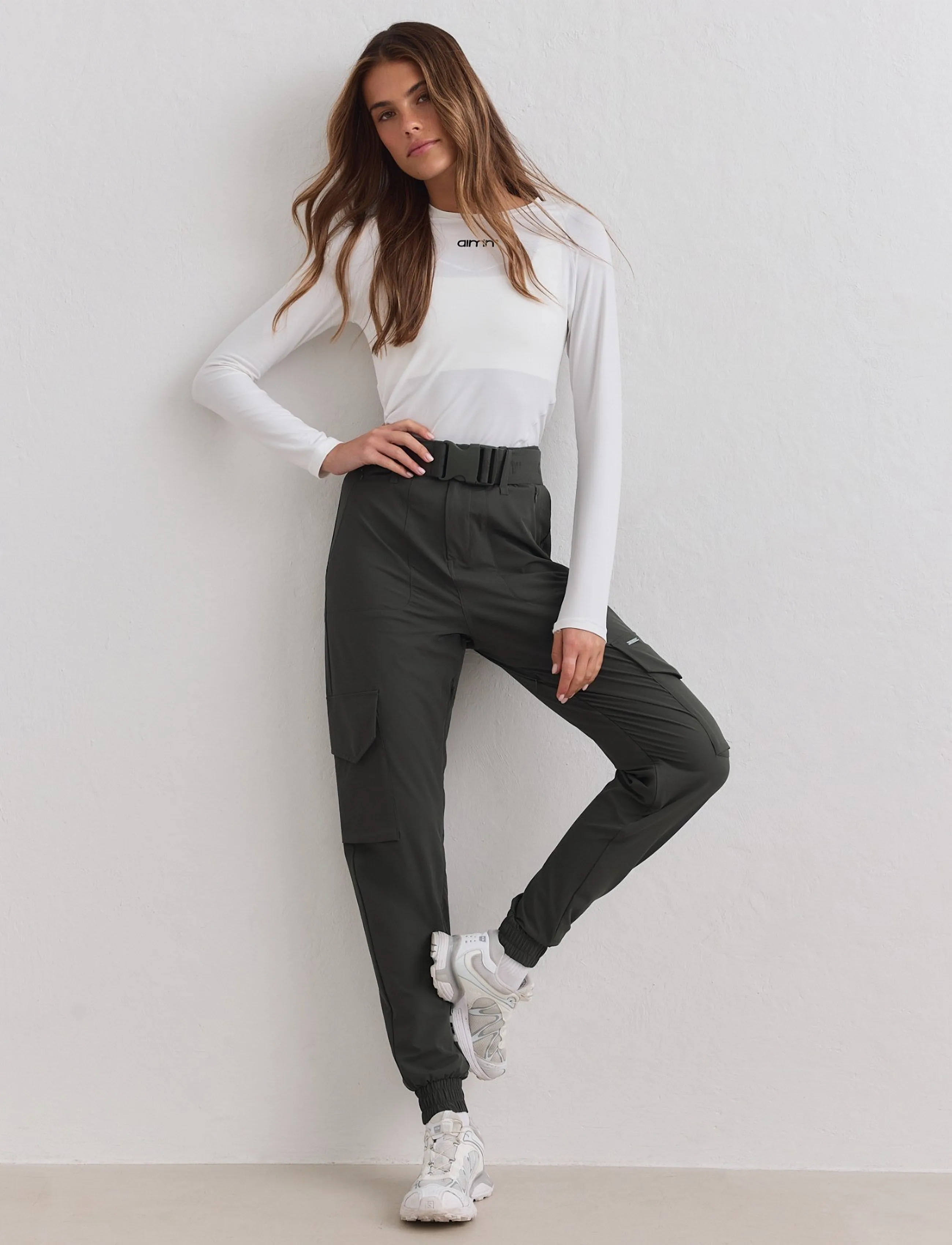 Aimn Cargo Pants cargobyxor dam – bild 4