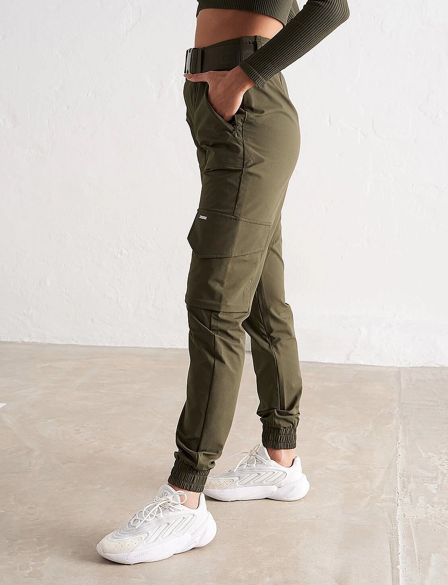 aim´n - Cargo Pants - vabaajapüksid - khaki - 4