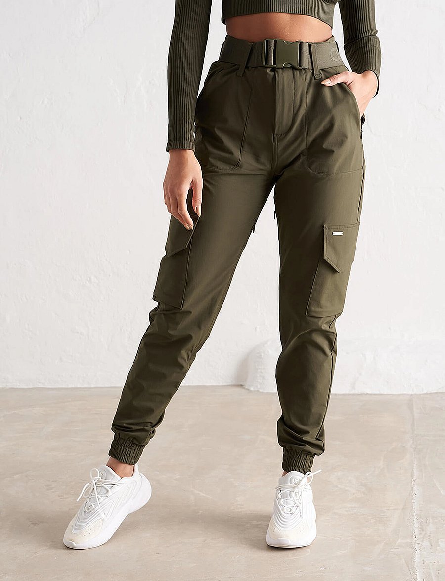 aim´n - Cargo Pants - vabaajapüksid - khaki - 5