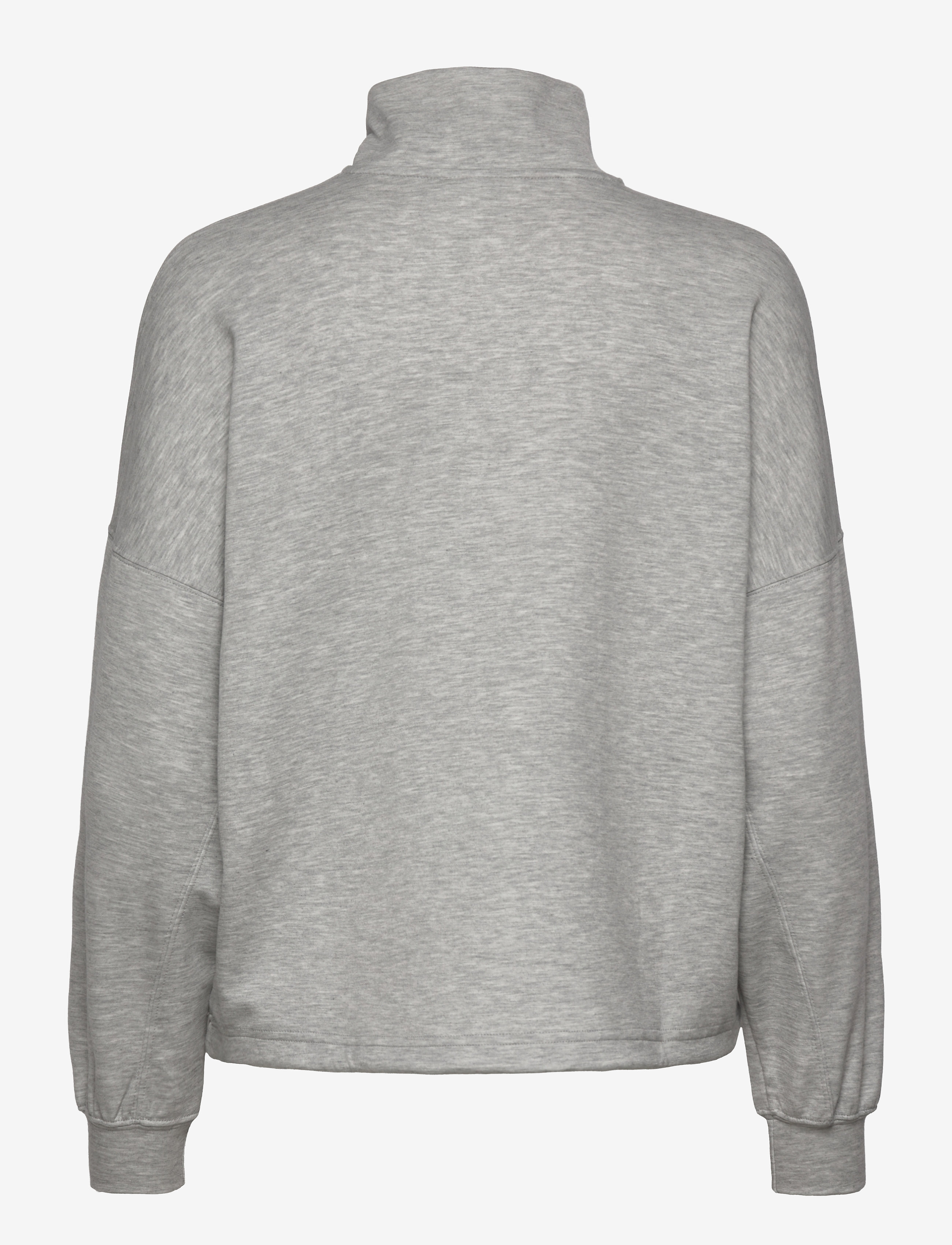 aim´n - Comfy Modal Half Zip - oberteile - light grey melange - 2