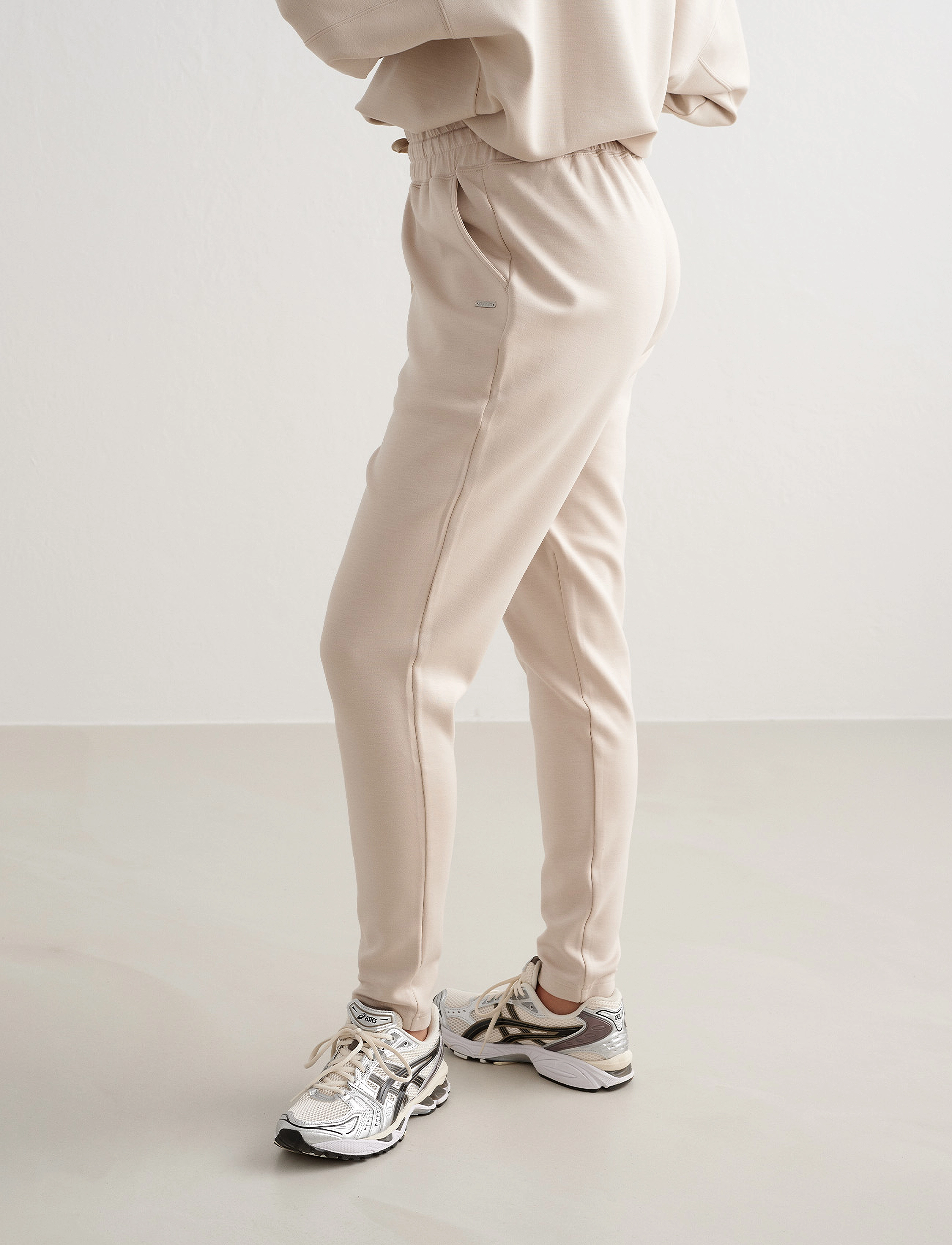 aim´n - Comfy Sweatpants - collegehousut - cafe au lait - 4